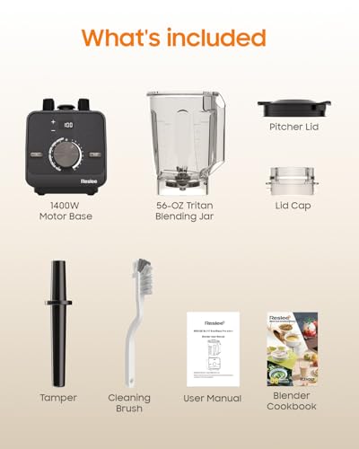 3.5HP Professional Countertop Blender with 72 oz Tritan Jar