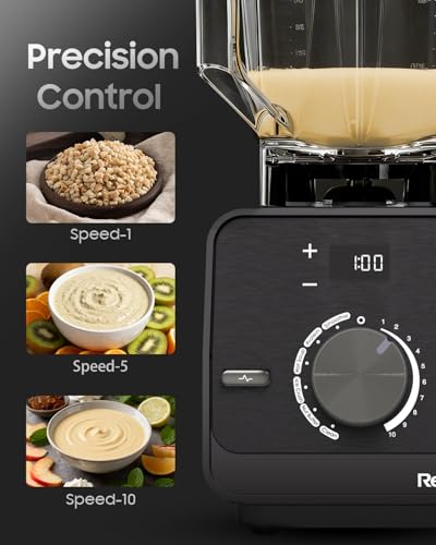 3.5HP Professional Countertop Blender with 72 oz Tritan Jar