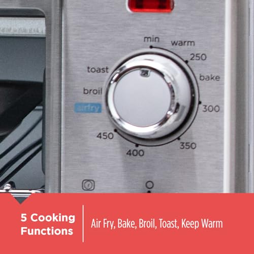 BLACK+DECKER 6-Slice Air Fry Toaster Oven, 5-in-1 Countertop Oven