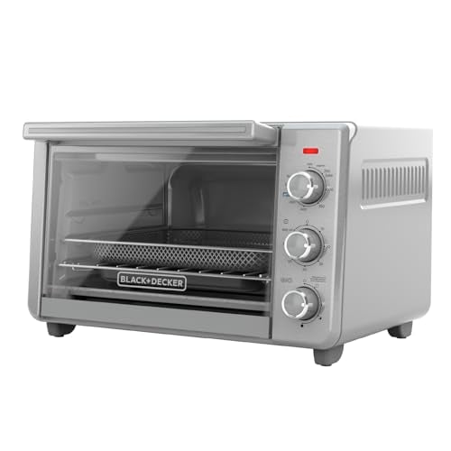 BLACK+DECKER 6-Slice Air Fry Toaster Oven, 5-in-1 Countertop Oven
