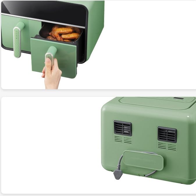 XJPWZER Electric Air Fryer Without Oil Kitchen Airfryers Smart Oil-free French Fries Machine Home Appliance