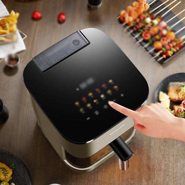 UOHLCX Electric Air Fryer Without Oil Kitchen Airfryers Smart Oil-free French Fries Machine Home Appliance