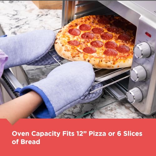 BLACK+DECKER 6-Slice Air Fry Toaster Oven, 5-in-1 Countertop Oven