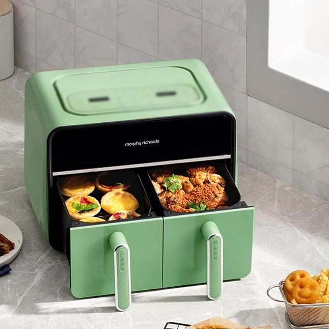 XJPWZER Electric Air Fryer Without Oil Kitchen Airfryers Smart Oil-free French Fries Machine Home Appliance
