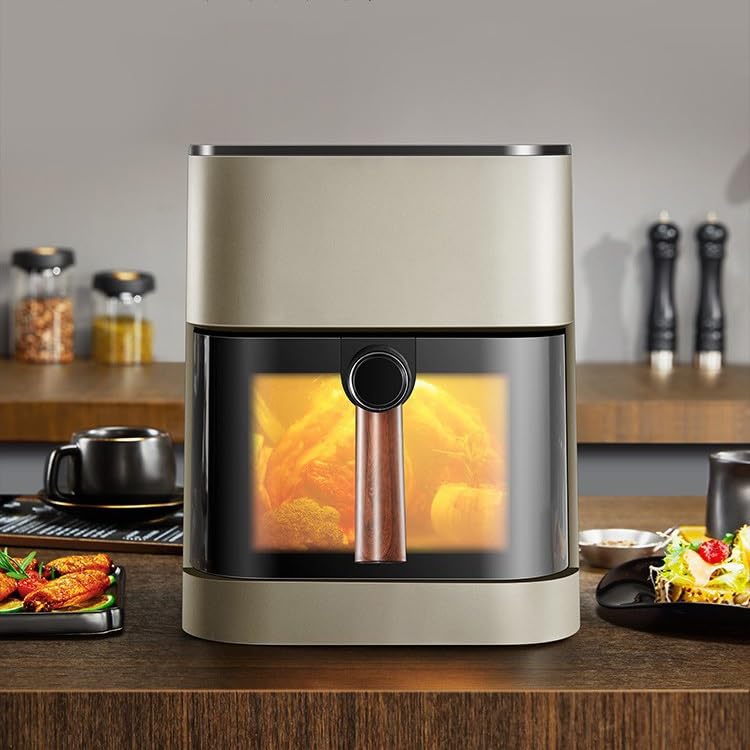 UOHLCX Electric Air Fryer Without Oil Kitchen Airfryers Smart Oil-free French Fries Machine Home Appliance