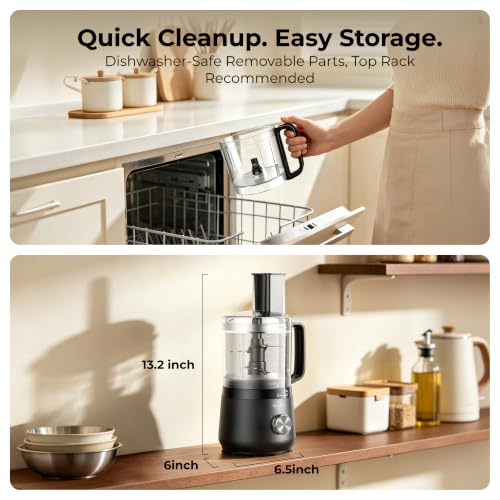 Sangcon 400W 4-Cup Mini Food Processor & Chopper