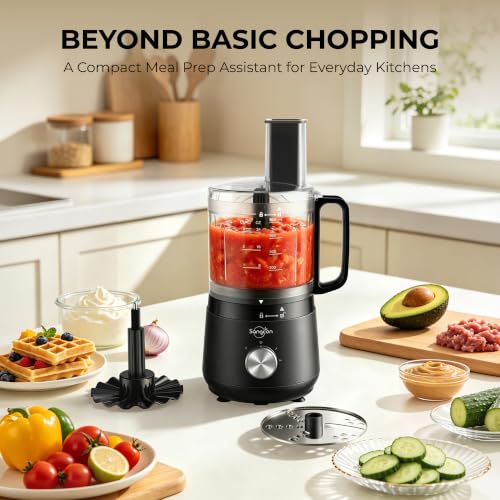 Sangcon 400W 4-Cup Mini Food Processor & Chopper