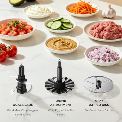 Sangcon 400W 4-Cup Mini Food Processor & Chopper