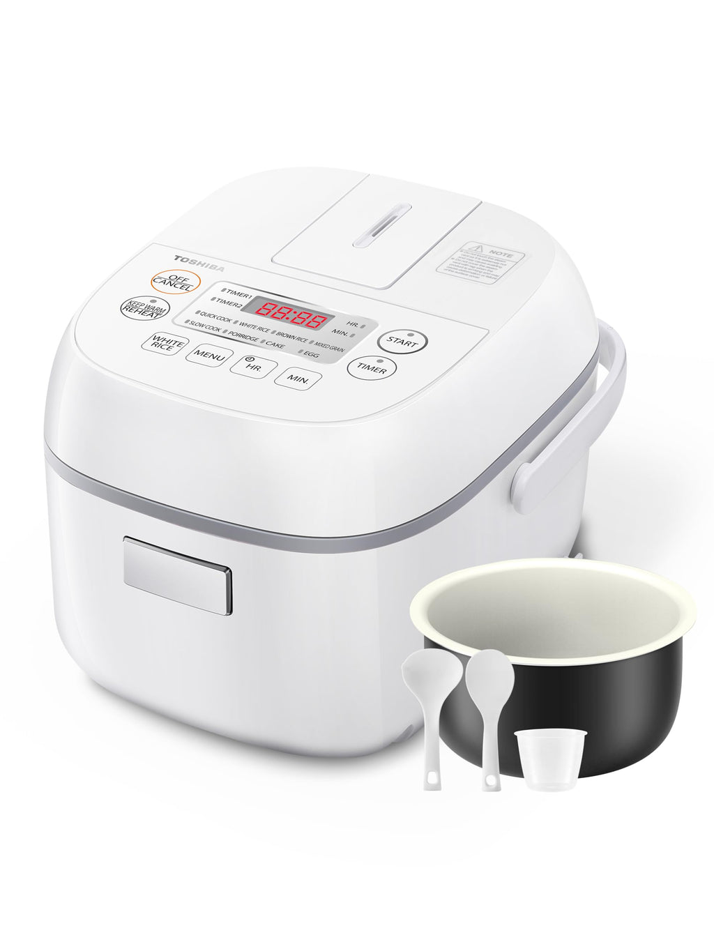 Toshiba Mini Rice Cooker 3 Cups Stainless Steel rice cookers