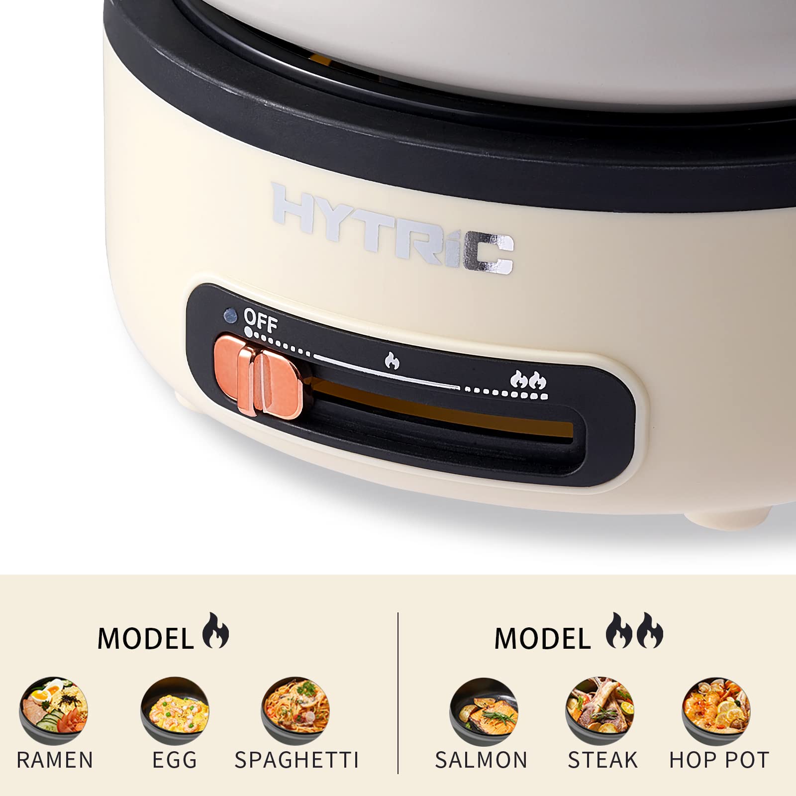 HYTRIC Electric Hot Pot for Cooking & Serving
