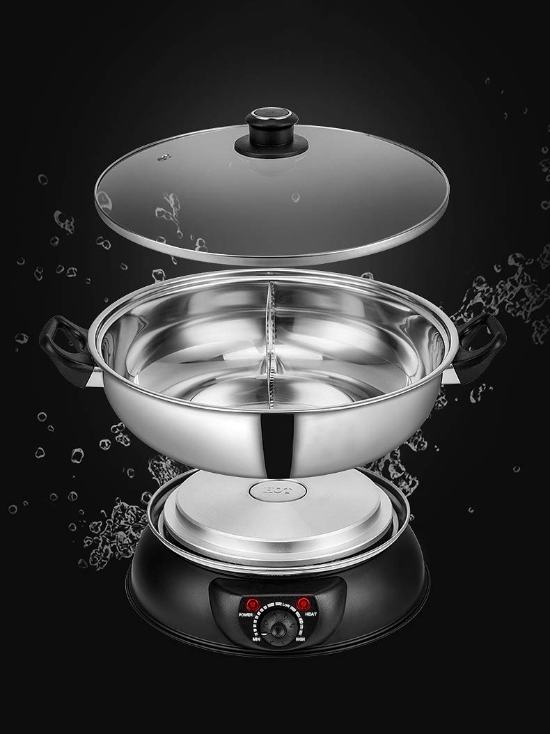 Sonya Dual-Sided Electric Shabu Shabu & Mongolian Hot Pot