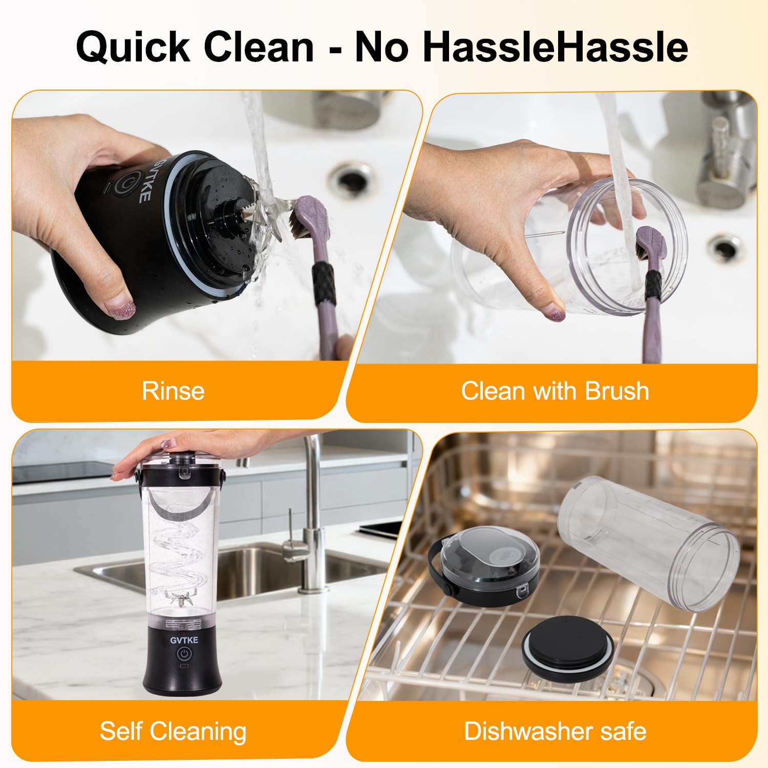 Portable Rechargeable Personal Blender for Smoothies