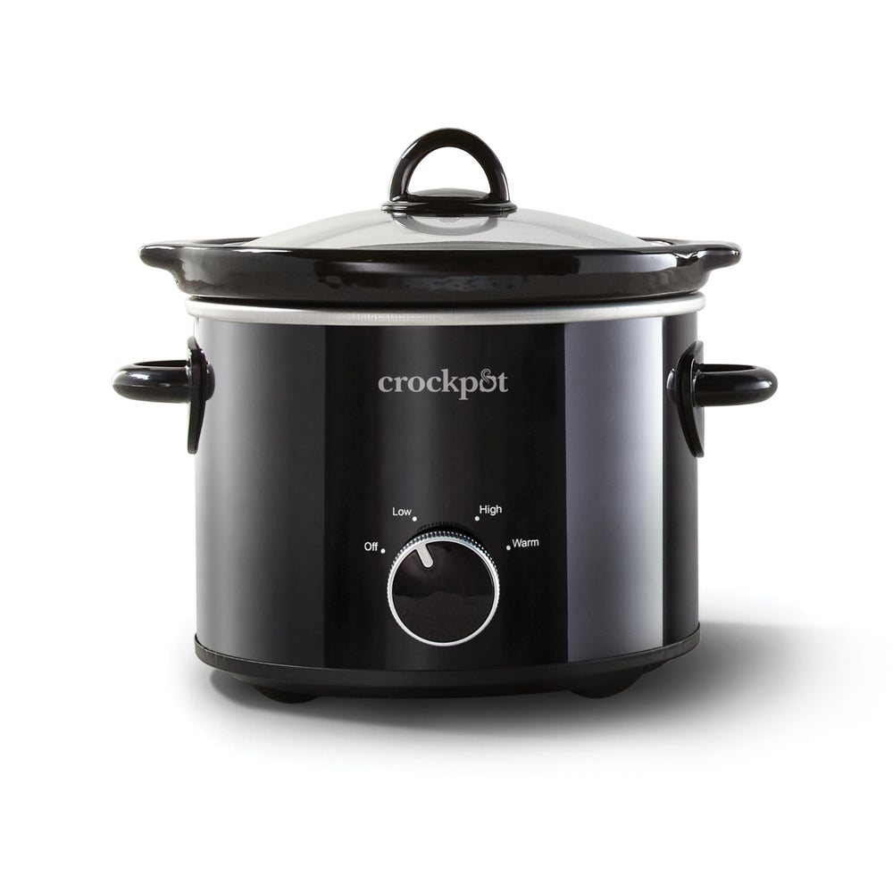 Crock-Pot 2-Quart Classic Compact Slow Cooker in Black