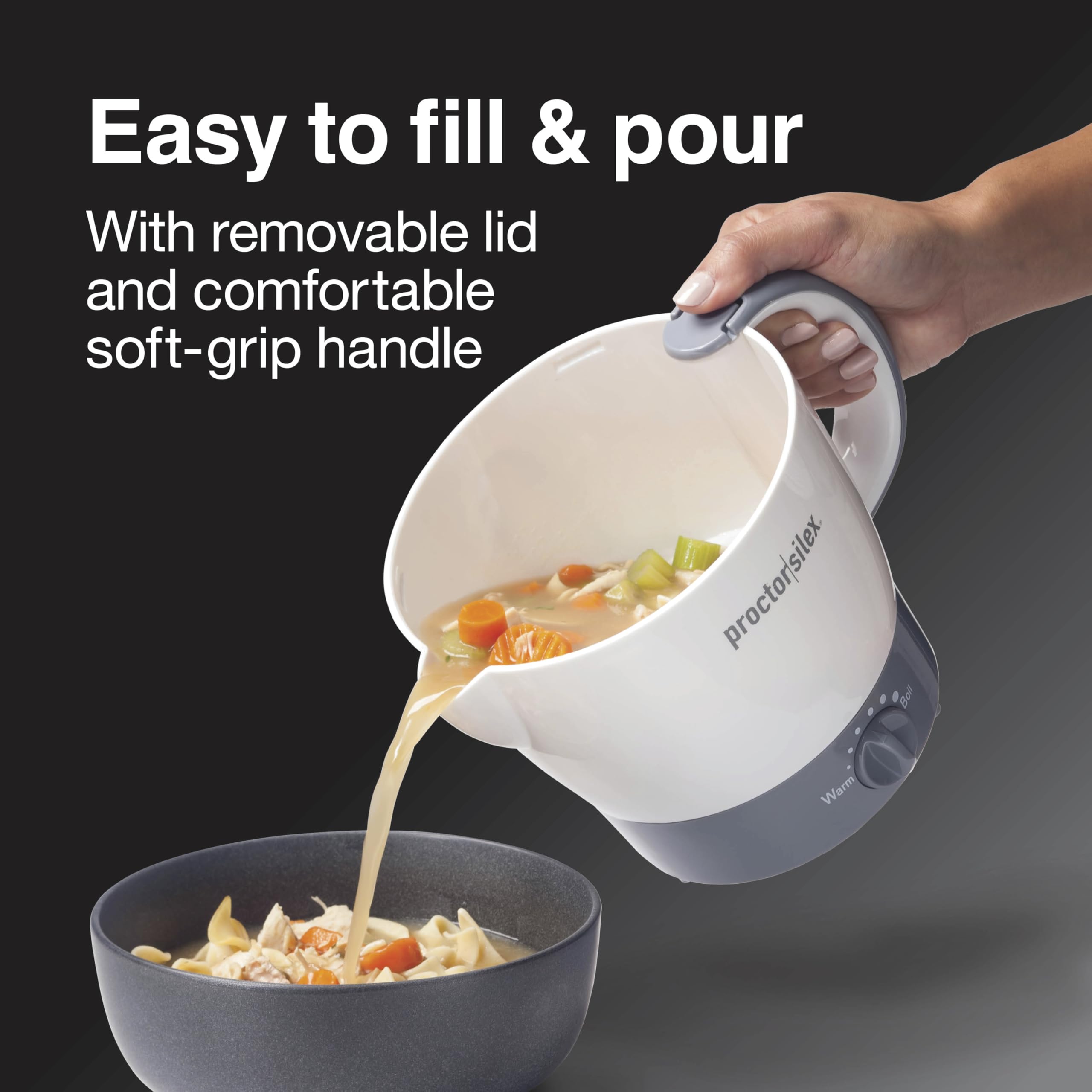 Proctor Silex Electric Hot Pot for Cooking & Serving