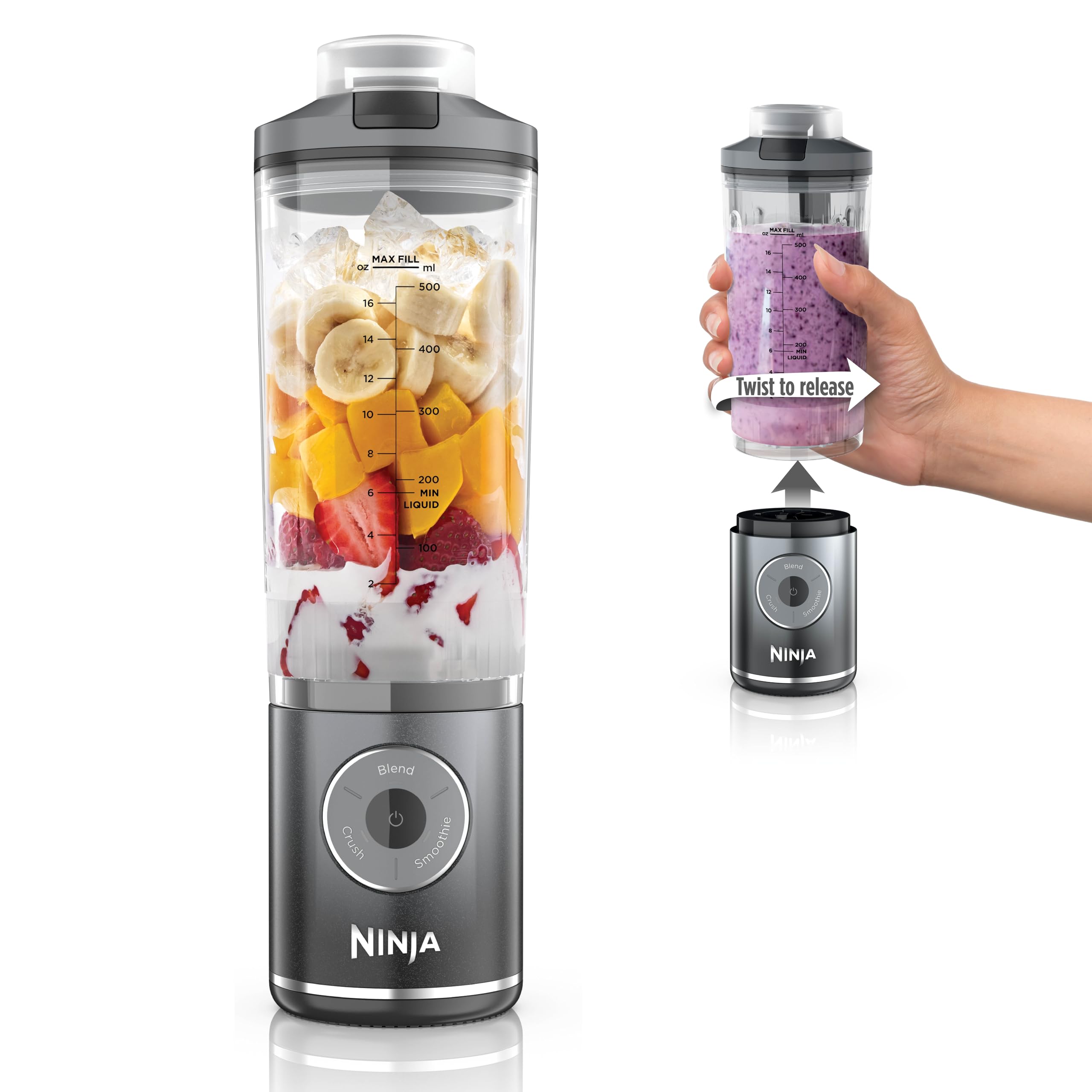 Ninja Blast Max Cordless 22 oz Personal Blender