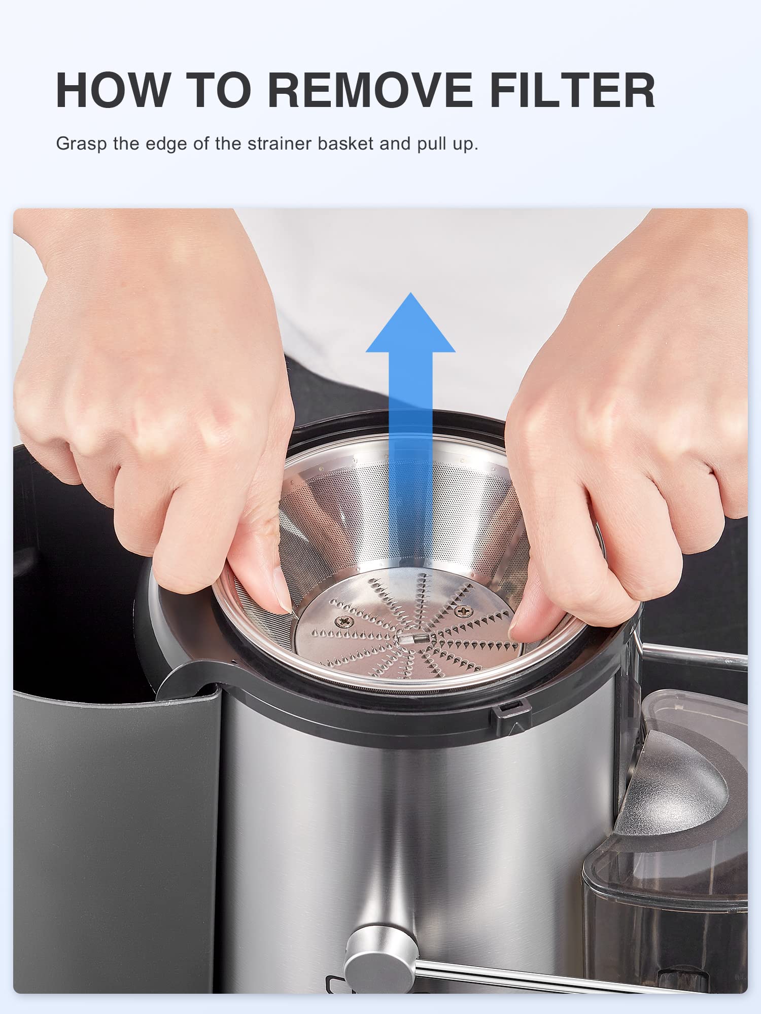 QCen Centrifugal Juicer Machine