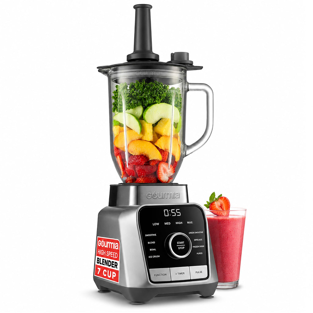 Gourmia 56 oz Digital Countertop Blender with 8 Programs