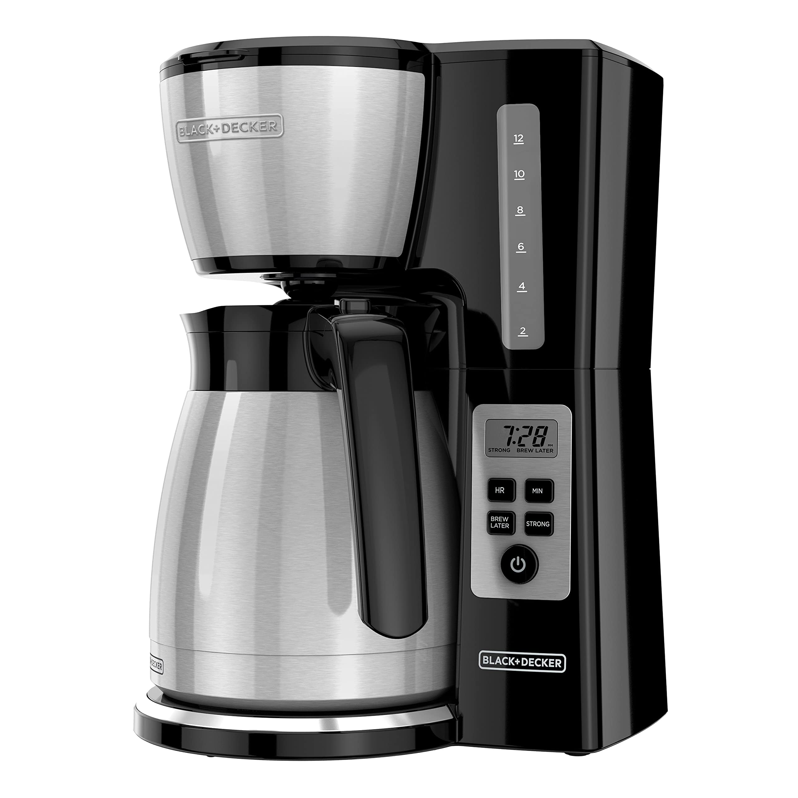BLACK+DECKER 12-Cup Thermal Coffee Maker with Carafe