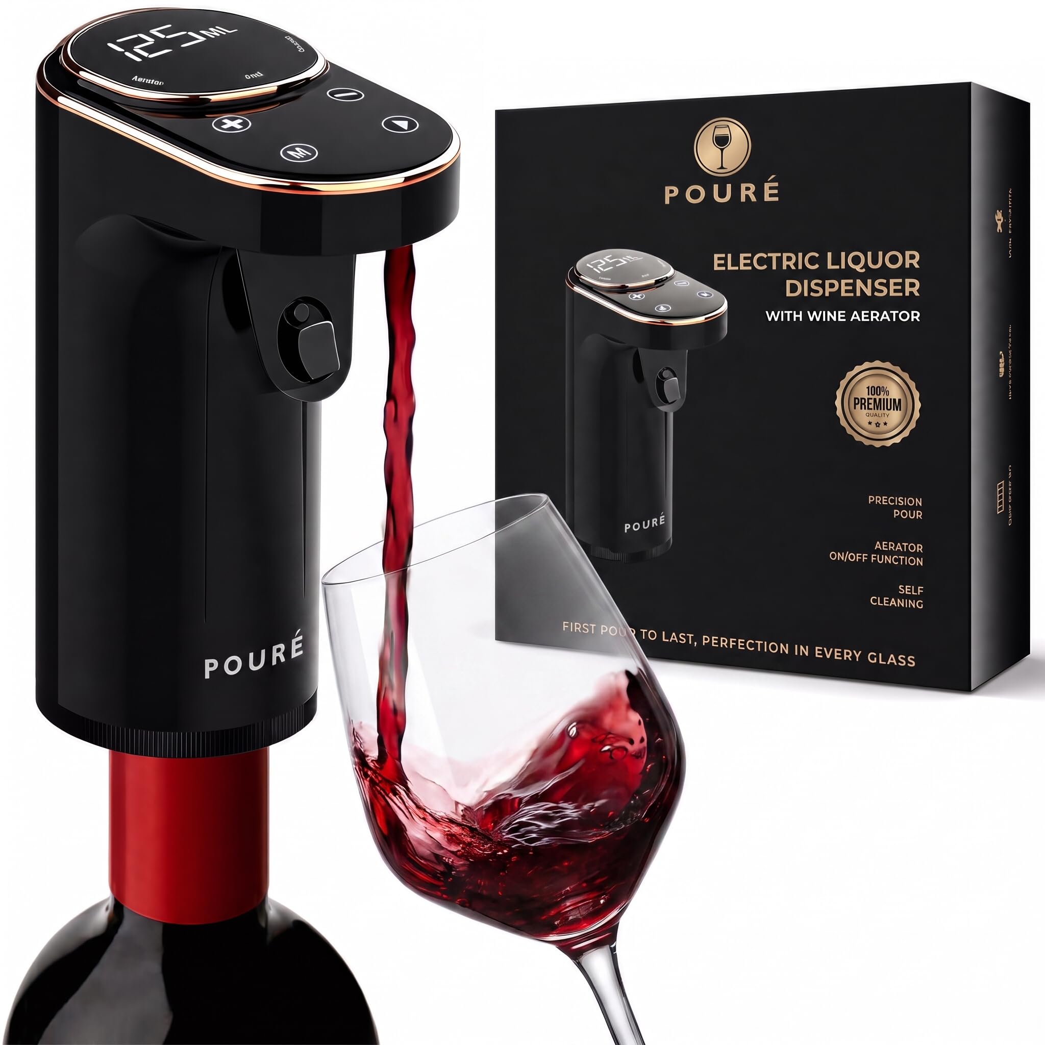 5-in-1 Electric Wine Aerator & Precision Dispenser