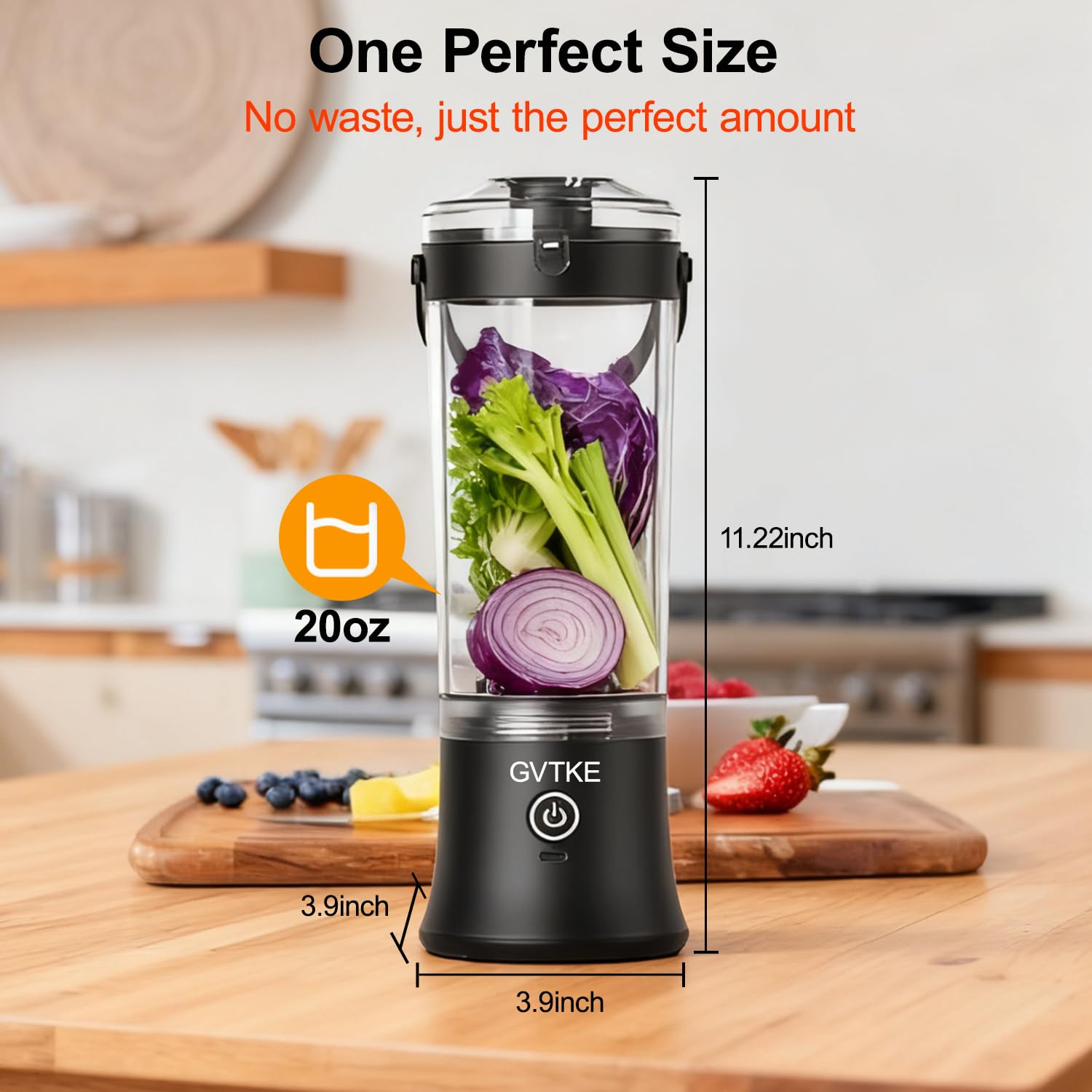 Portable Rechargeable Personal Blender for Smoothies