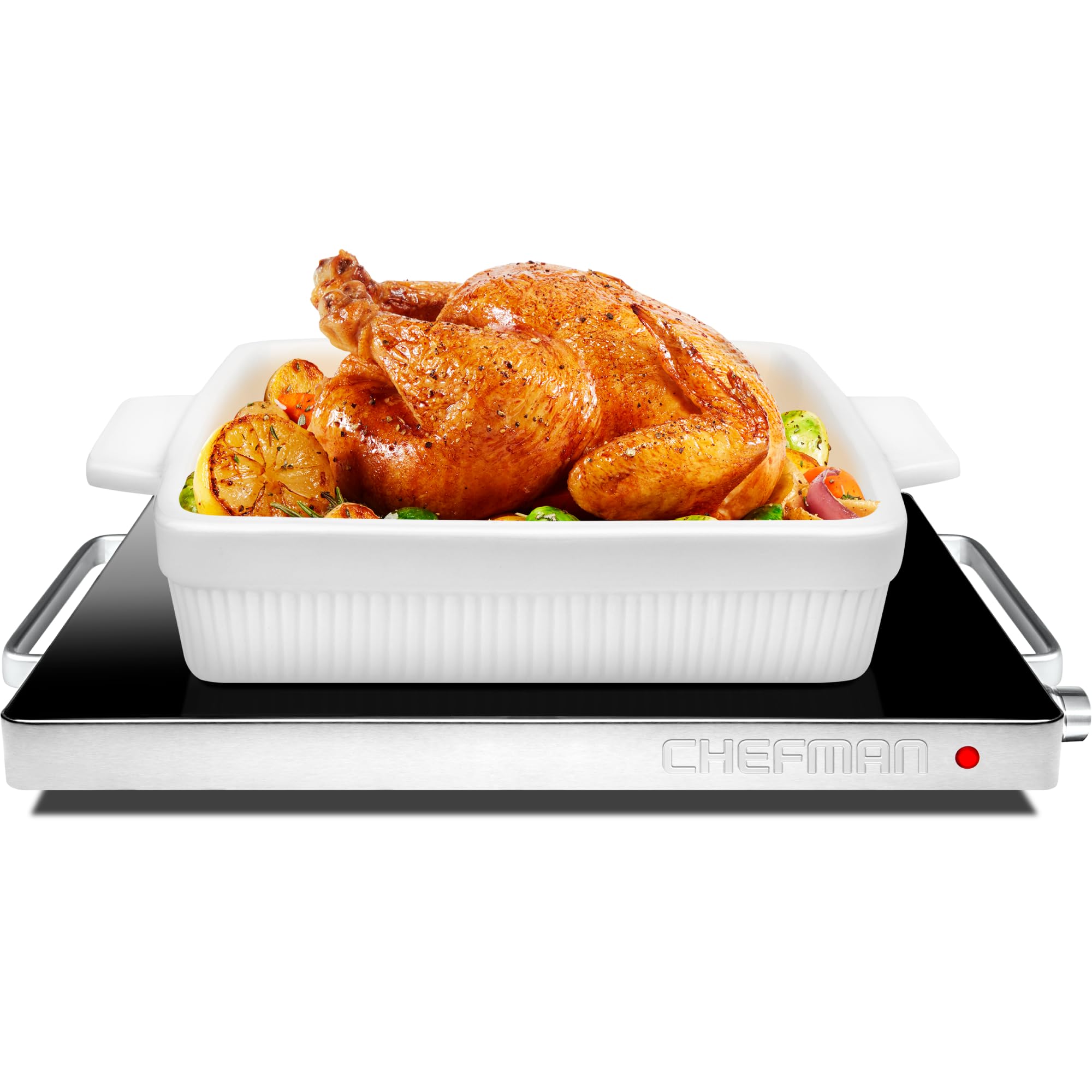 Chefman Adjustable Temperature Electric Warming Tray