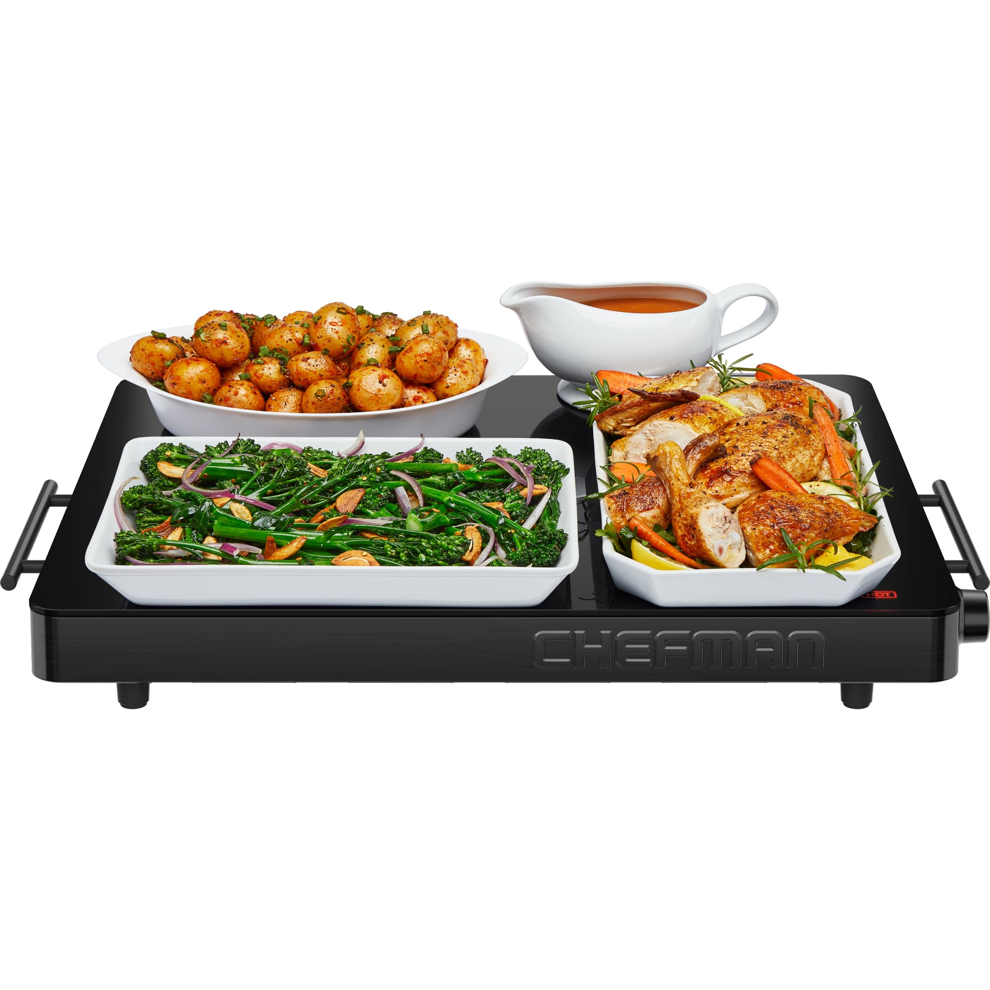 Chefman Adjustable Temperature Electric Warming Tray