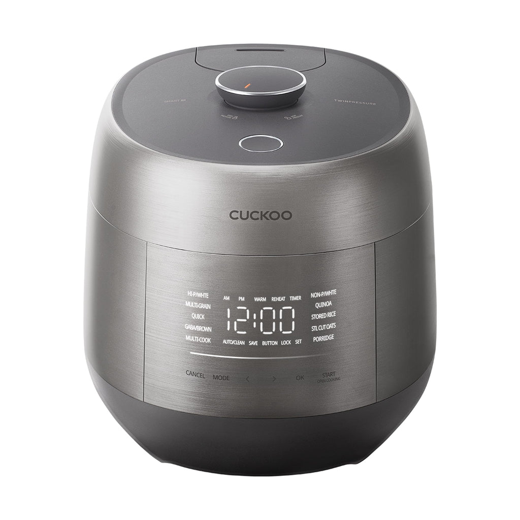 CUCKOO Twin Pressure Induction Rice Cooker, 12-Cup Cooked, CRP-PHTR0609FS