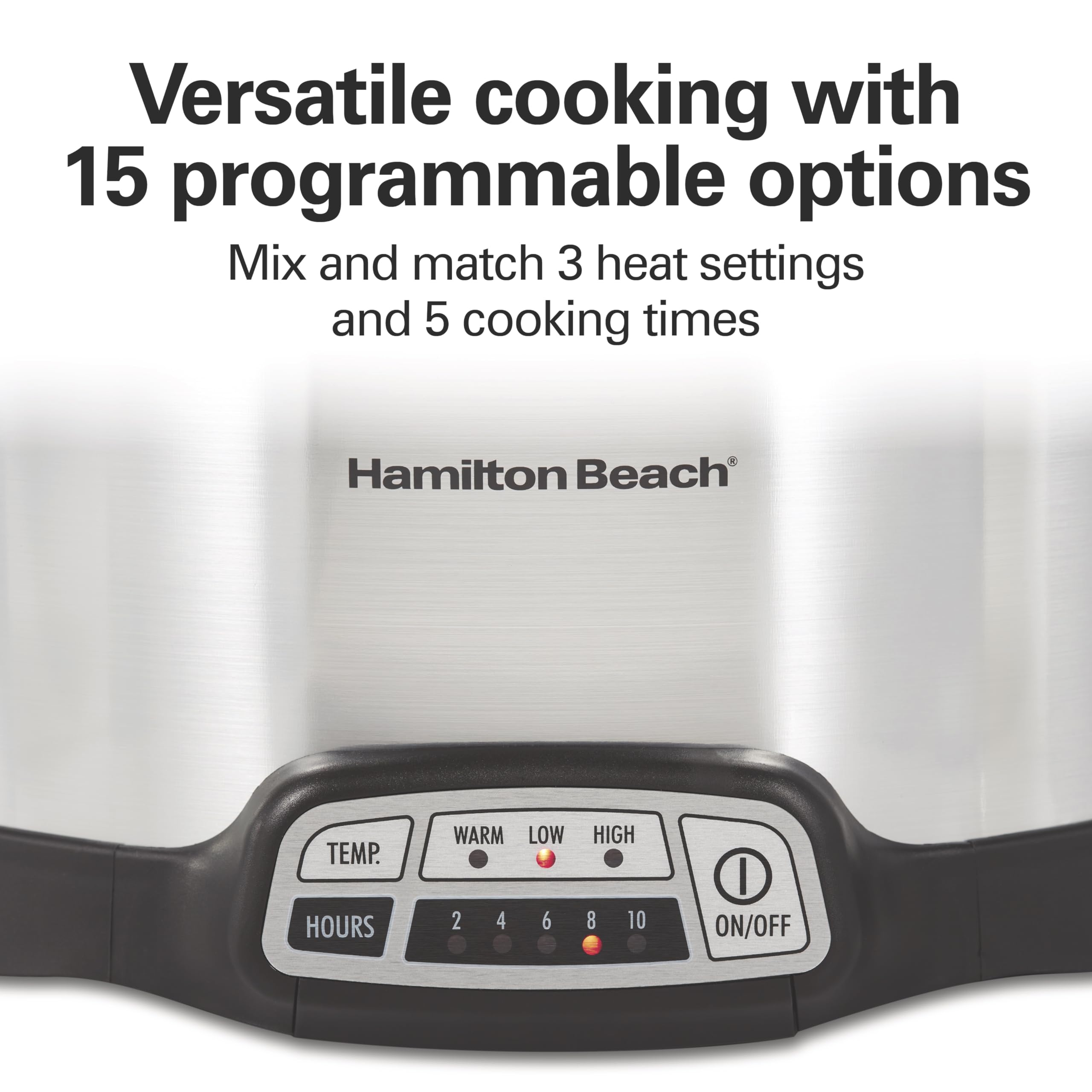Hamilton Beach Programmable Slow Cooker With Flexible Easy Programming