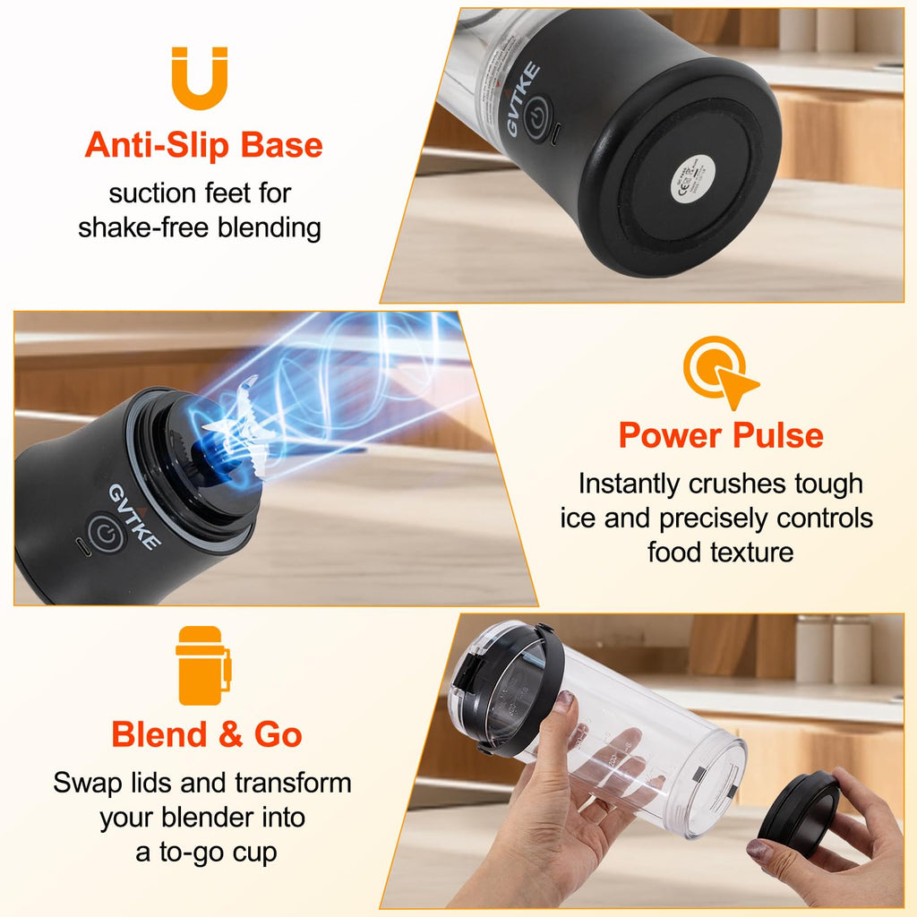 Portable Rechargeable Personal Blender for Smoothies