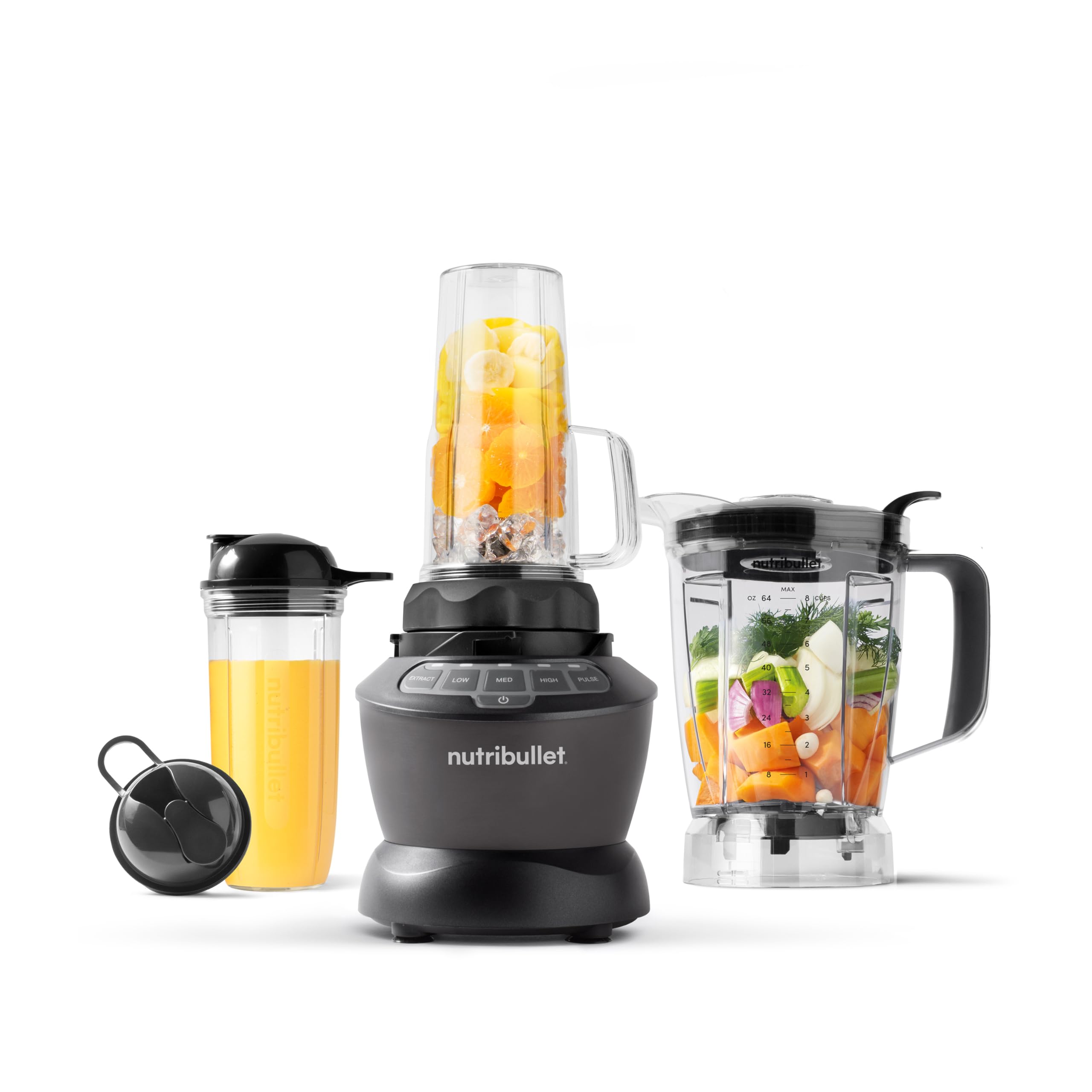 NutriBullet 1200W Blender Combo with Food Prep Cups