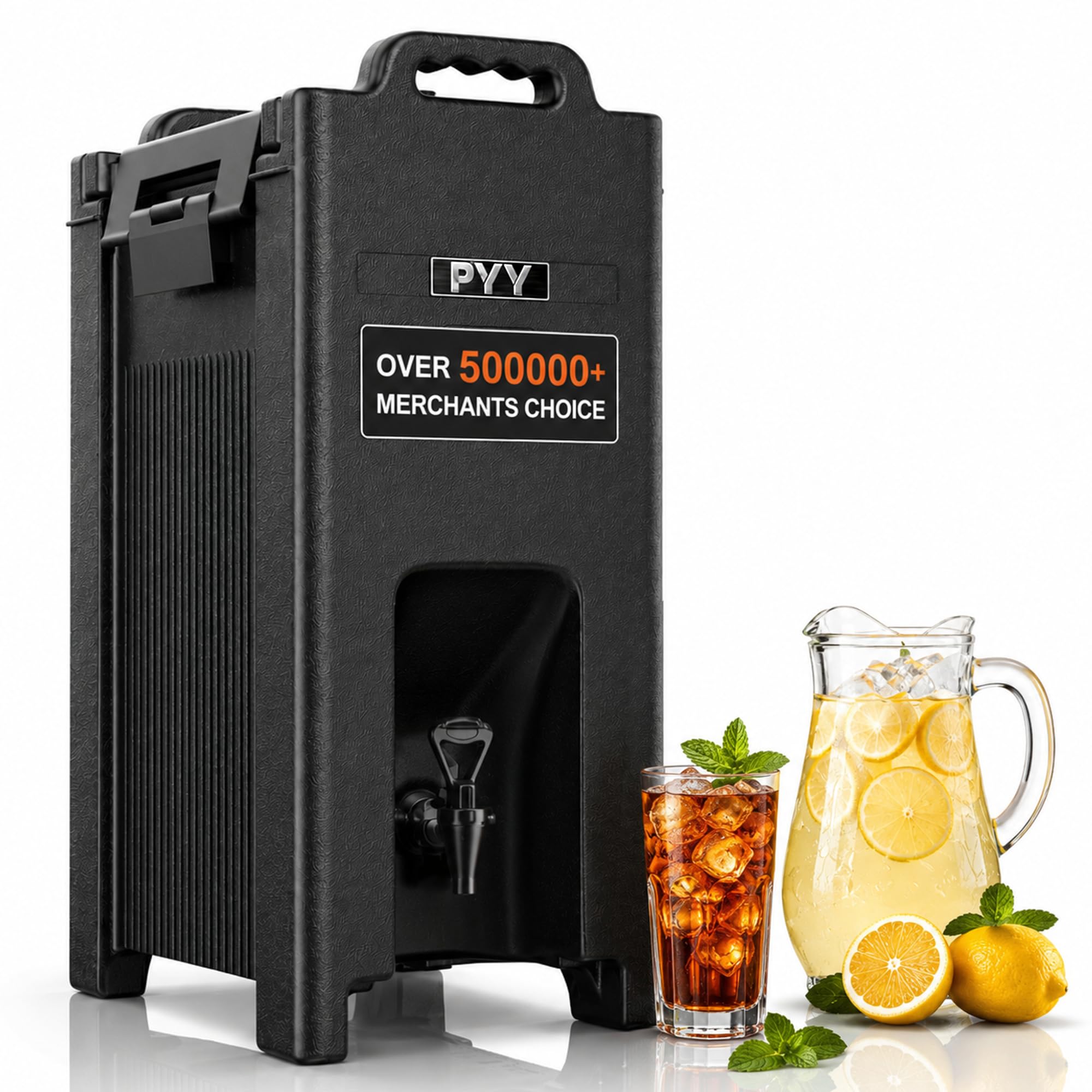 PYY Insulated Hot & Cold Beverage Dispenser with Handles