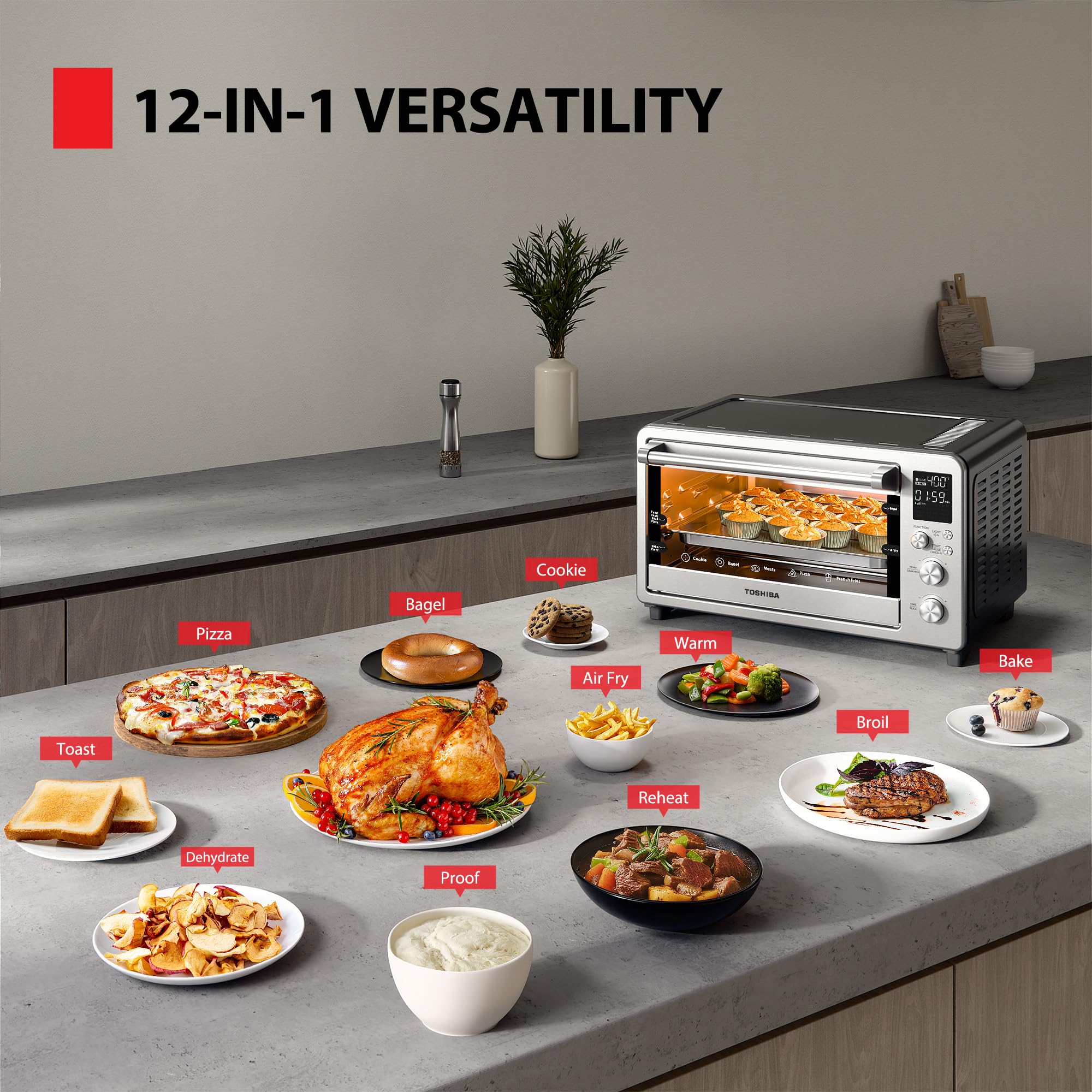 TOSHIBA TOASTER OVEN