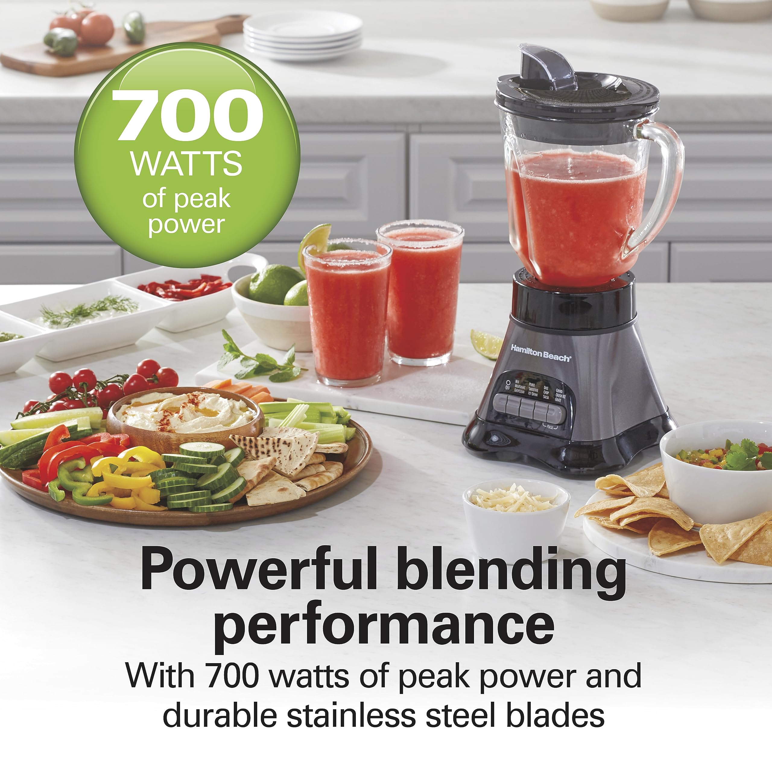 Hamilton Beach 700W Blender & Food Processor Combo