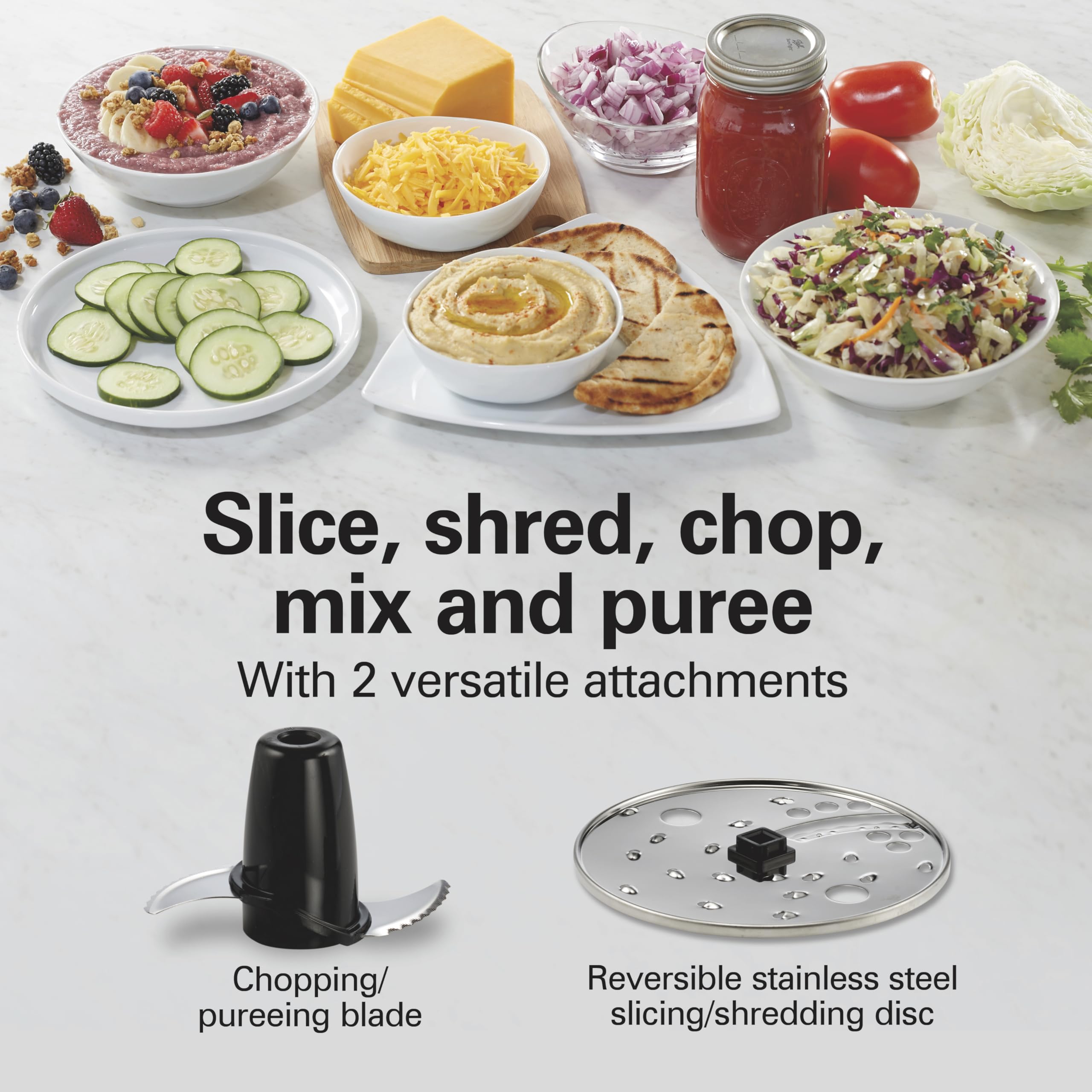 Hamilton Beach Food Processor & Vegetable Chopper