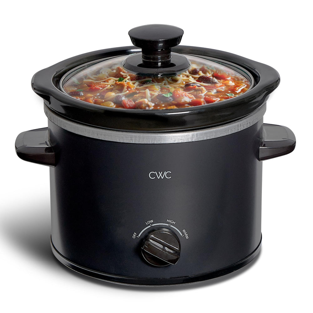 COOK WITH COLOR 2-Quart Mini Electric Slow Cooker