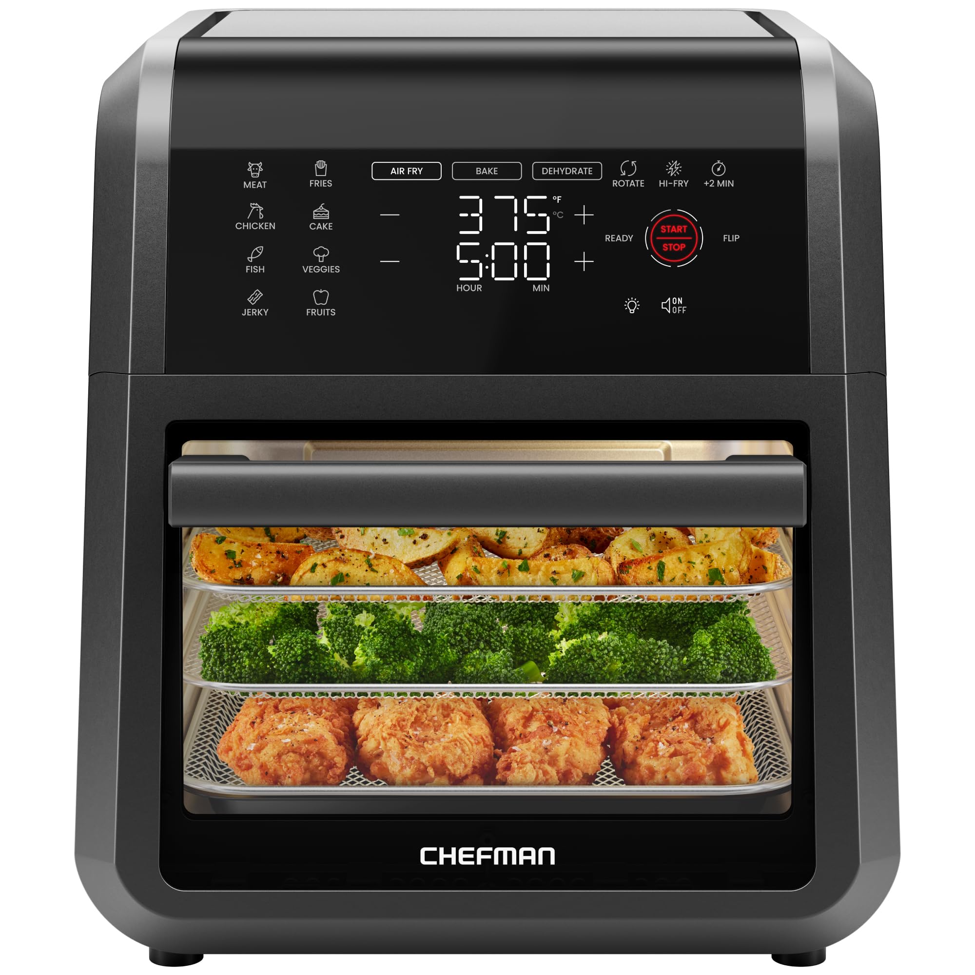 Chefman Compact Air Fryer for Quick Everyday Cooking