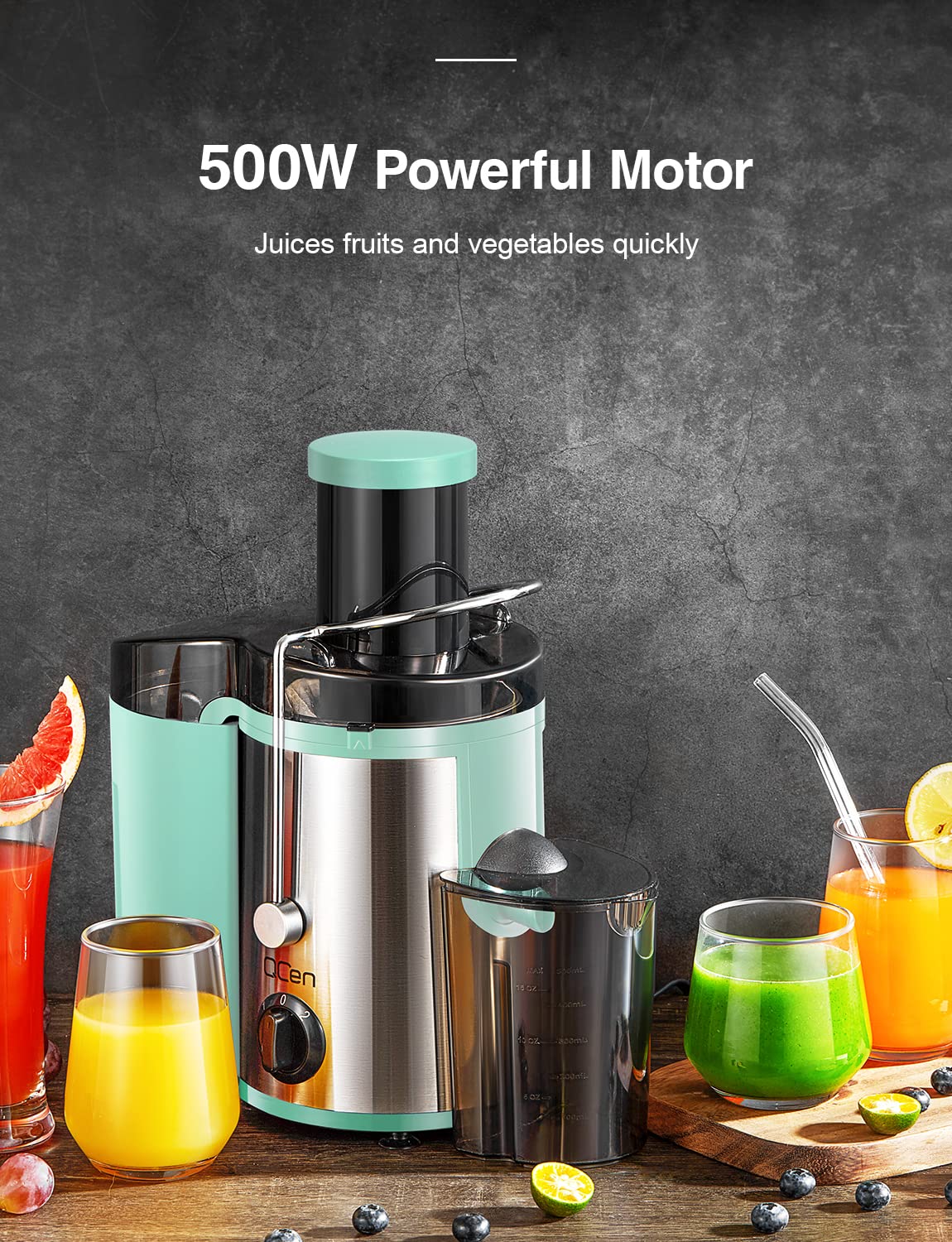 QCen Centrifugal Juicer Machine