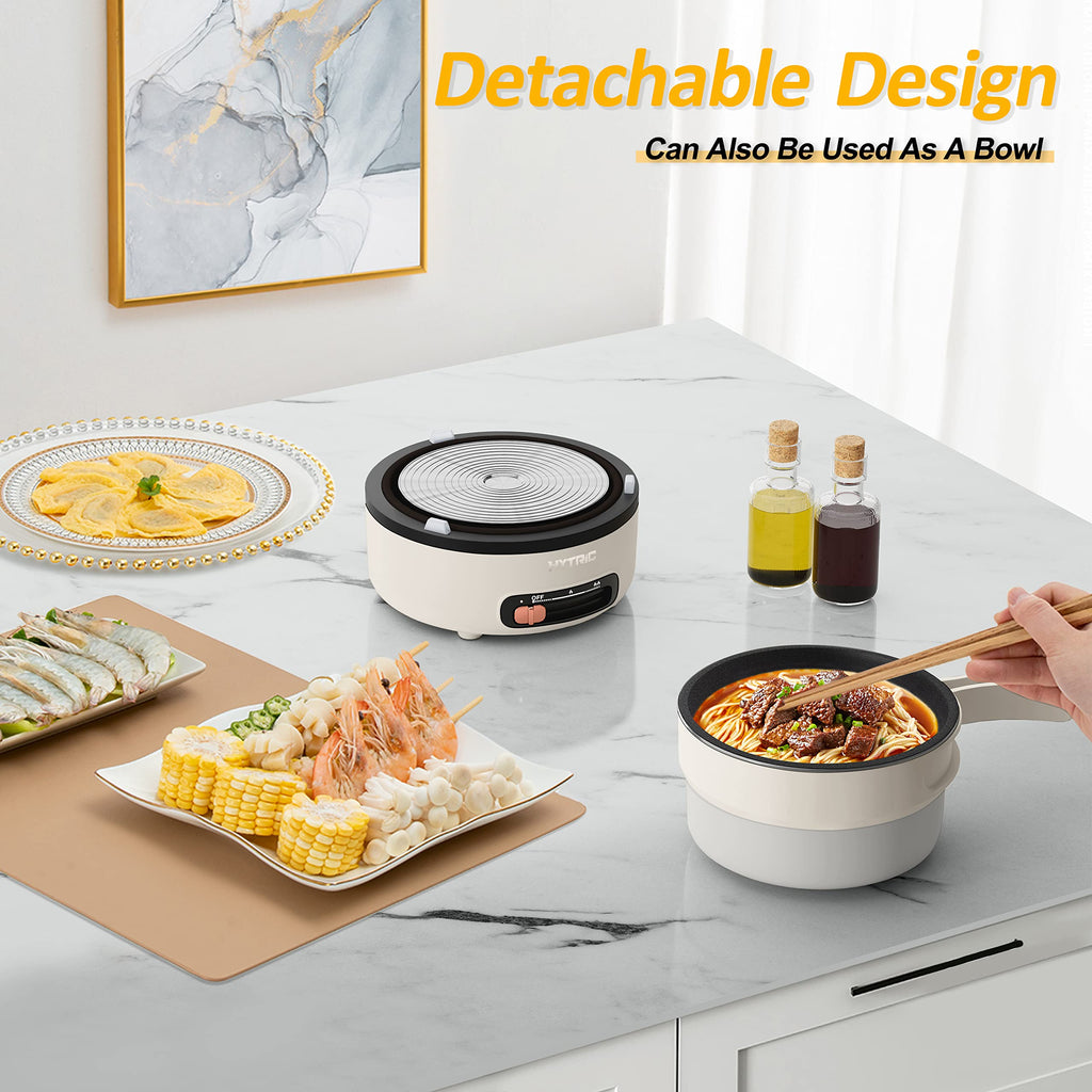HYTRIC Electric Hot Pot for Cooking & Serving