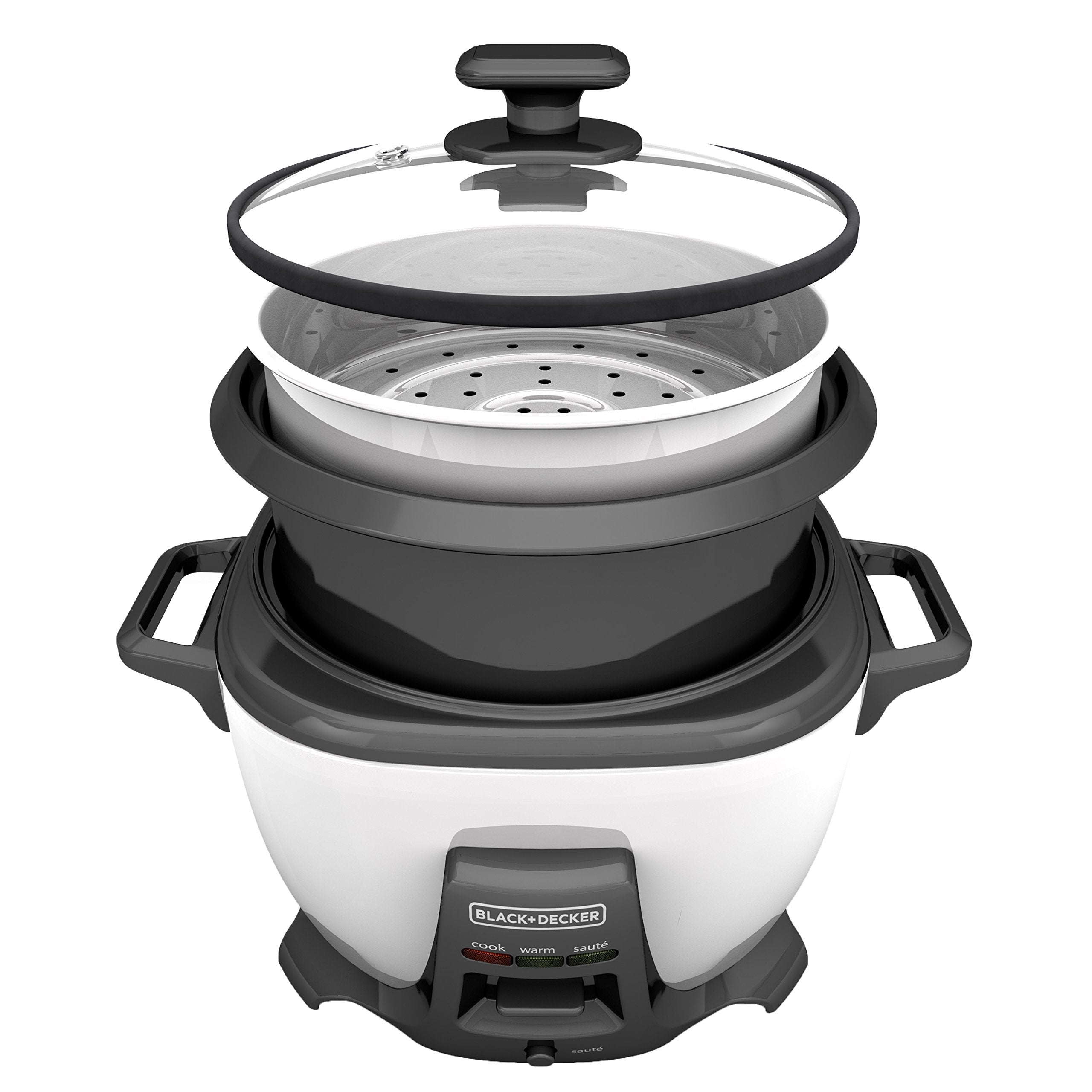 BLACK+DECKER RC503 3-Cup Cooked Rice Cooker