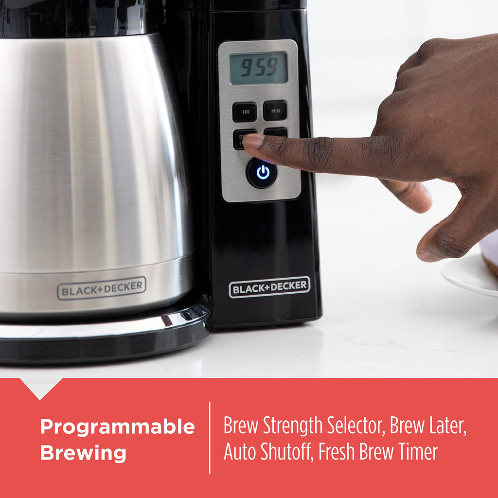 BLACK+DECKER 12-Cup Thermal Coffee Maker