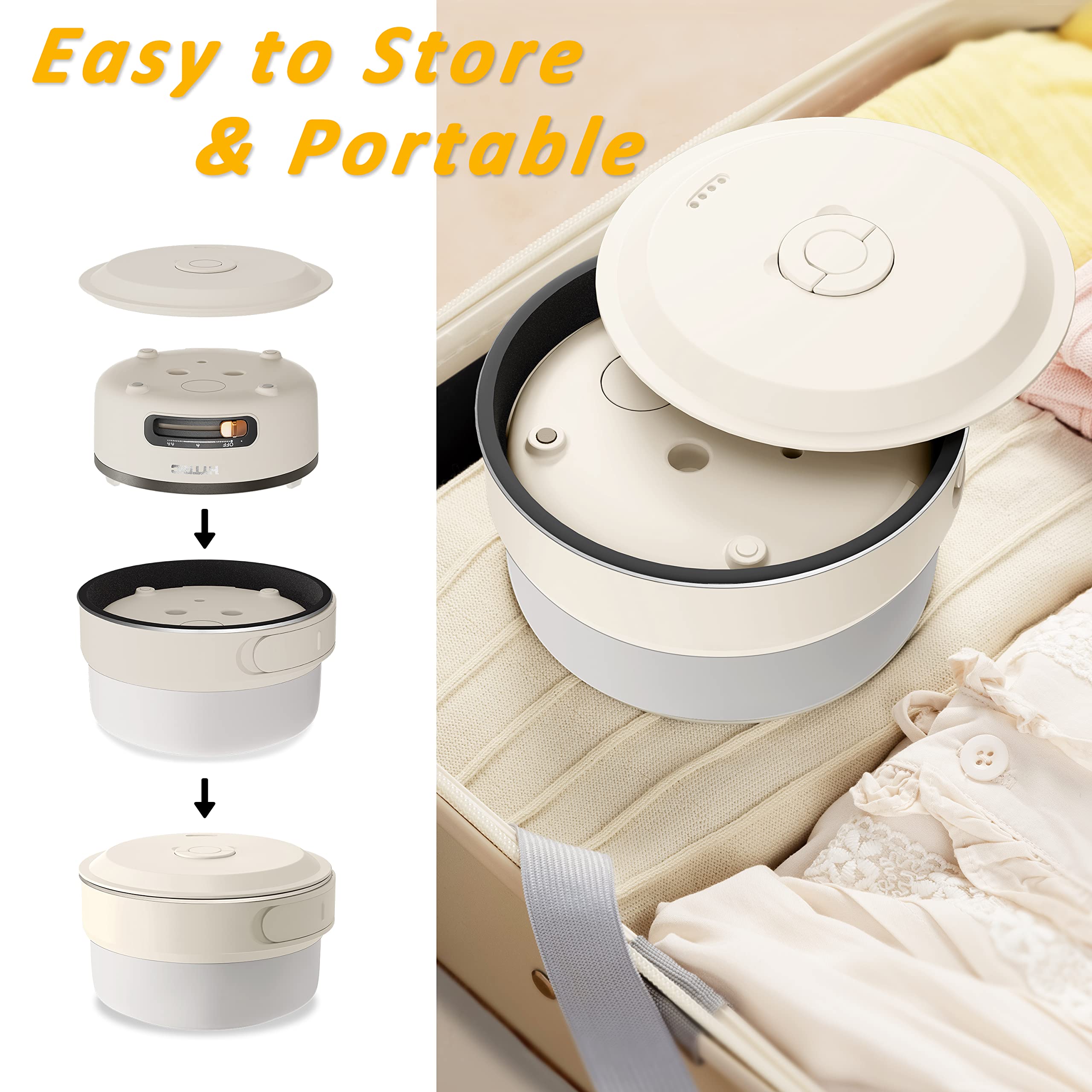 HYTRIC Electric Hot Pot for Cooking & Serving