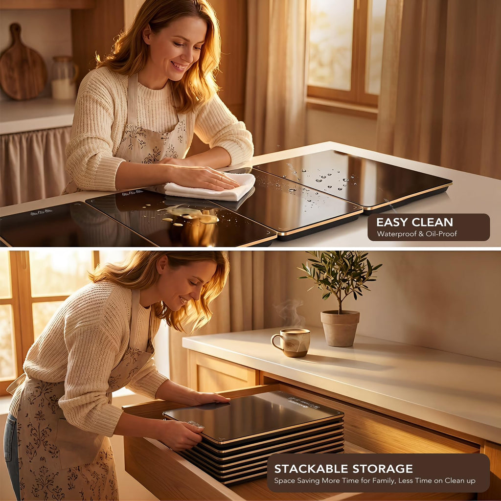 Electric Buffet Warming Tray for Parties & Food Serving